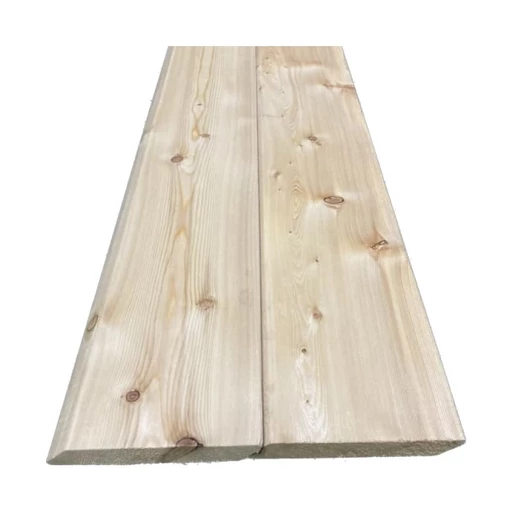 Планкен лиственница скошенный 20*142*3000, сорт Оптима (0,426м2)