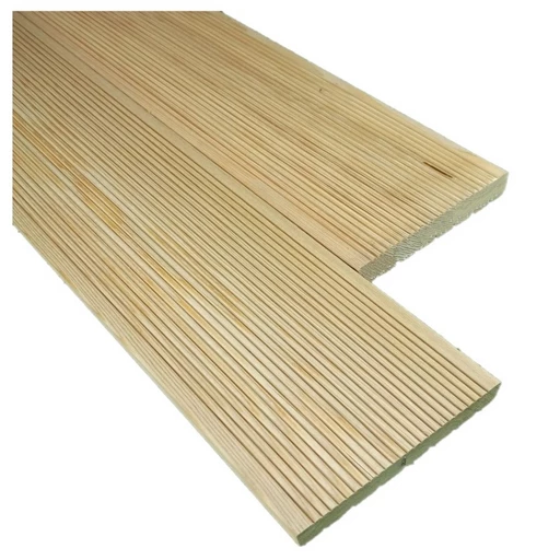 Доска террасная лиственница вельвет 28*142*3000, сорт А (0,426м2)