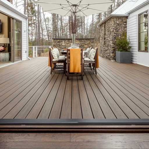 Доска террасная лиственница гладкая 28*90*2500, сорт SF (0,225м2)