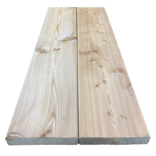 Доска террасная лиственница гладкая 28*142*6000, сорт ВС (0,852м2)