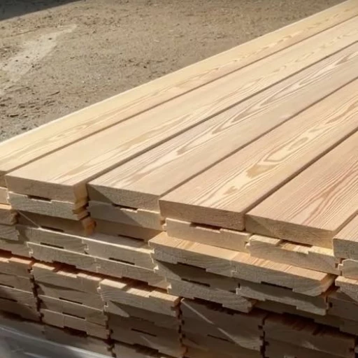 Доска террасная лиственница гладкая 34*140*6000, сорт Прима (0,84м2)