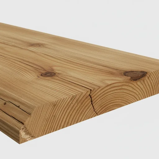 Планкен лиственница скошенный 20*120*2000, сорт Прима (0,24м2)