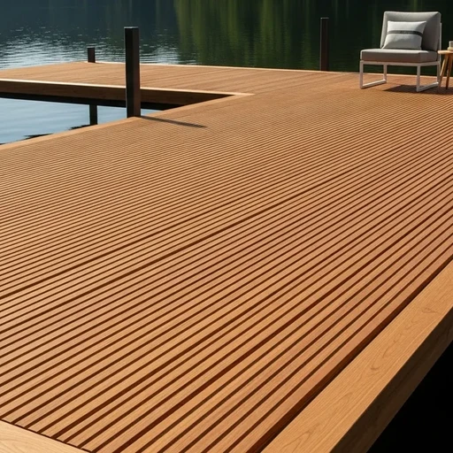 Доска террасная лиственница вельвет 28*120*6000, сорт Элита (0,72м2)