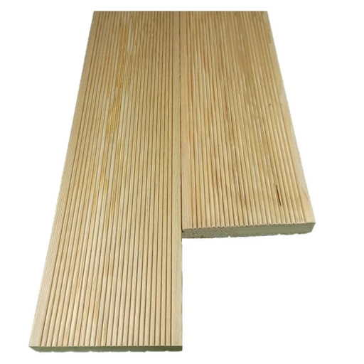 Доска террасная лиственница вельвет 34*140*4000, сорт Прима (0,56м2)