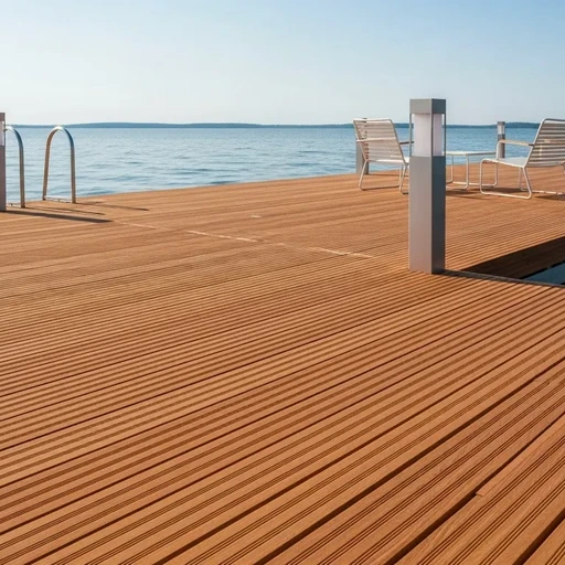 Доска террасная лиственница вельвет 45*190*2000, сорт SF (0,38м2)