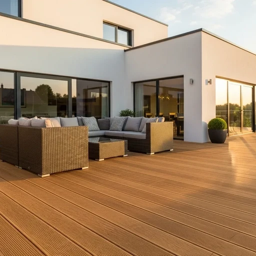 Доска террасная лиственница вельвет 45*190*2000, сорт SF (0,38м2)