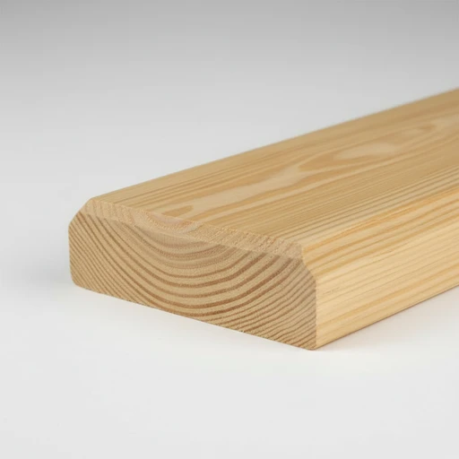 Планкен лиственница скошенный 20*120*6000, сорт SF (0,72м2)