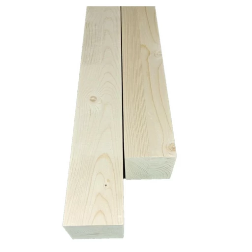 Брус клееный 60*60*3500 хвоя клей D4, сорт АВ